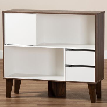 CLEARANCE Florenza Bedroom Floating Wall Shelf Childrens Shelving White /& Grey